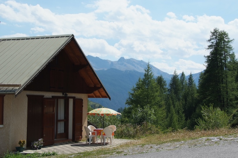 Chalet près la fontaine