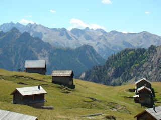 Alpage de Furfande en été