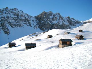 Chalet d'Alpage en Hiver