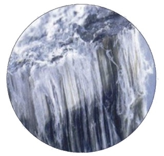 bloc d'amiante
